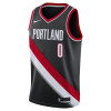 Nike NBA Portland Trail Blazers Damian Lillard Kids Jersey ''Black''