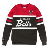 M&N Chicago Bulls Crew Neck Pullover ''Black''