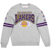 M&N All Over Print Los Angeles Lakers Fleece Crew ''Grey''