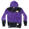 M&N Tie-Dye Los Angeles Lakers Hoodie ''Black/Purple''