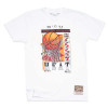 M&N NBA Miami Heat Champions Vibes T-Shirt ''White''