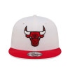 New Era NBA Chicago Bulls Crown Team 9FIFTY Snapback Cap ''White''