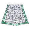 M&N NBA Boston Celtics Doodle 1985-86 Swingman Shorts ''White''
