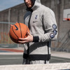 Nike NBA Brooklyn Nets Showtime Therma Flex Hoodie ''Dark Grey Heather''