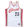 M&N NBA Cleveland Cavaliers Lebron James 2003-04 Swingman Jersey ''White''