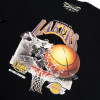 M&N NBA Los Angeles Lakers Champions Print T-Shirt ''Black''