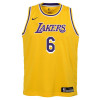 Nike NBA Los Angeles Lakers Lebron James Jersey ''Amarillo''
