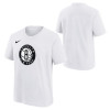 Nike NBA Logo Brooklyn Nets Kids T-Shirt ''White''